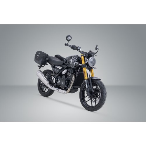 Legend Gear side bag system LC - Black Edition Triumph Speed 400 / Scrambler 400 X