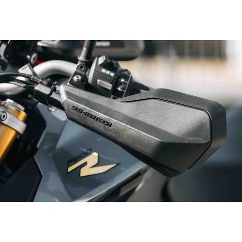 Sport handguard kit Black. Moto Guzzi V85 TT (19-) / Travel (19-).