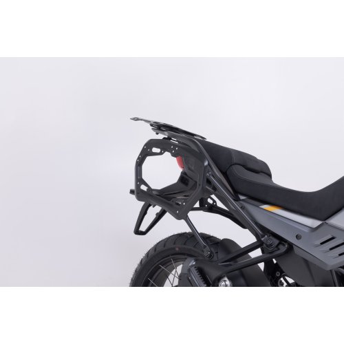TRAX ADV aluminium case system Black. 37/37 l. Moto Guzzi Stelvio (23-).