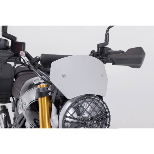 přední štítek šedý Triumph Scrambler 400 X (23-).