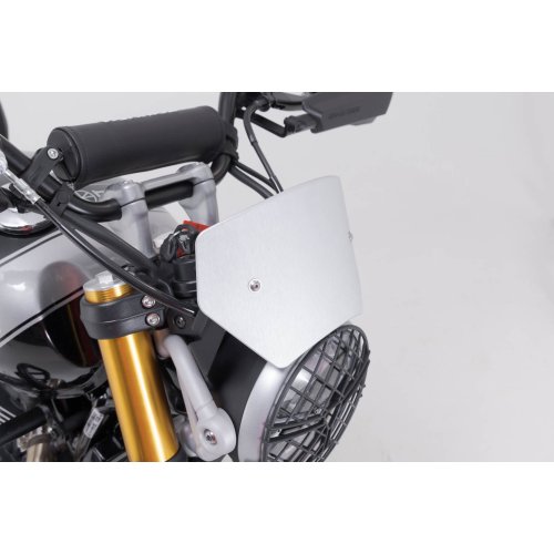 přední štítek šedý Triumph Scrambler 400 X (23-).