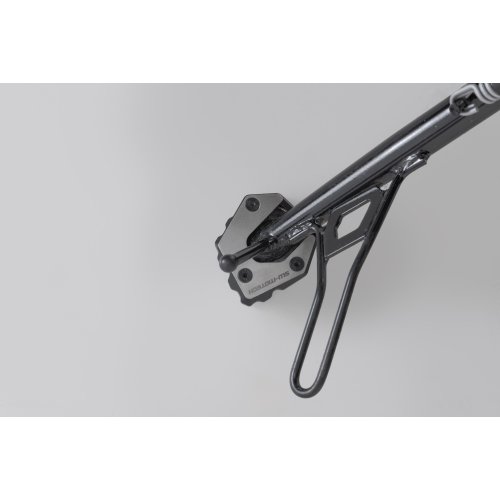 Extension for side stand foot Black/Silver. Moto Guzzi V85 TT (24-).