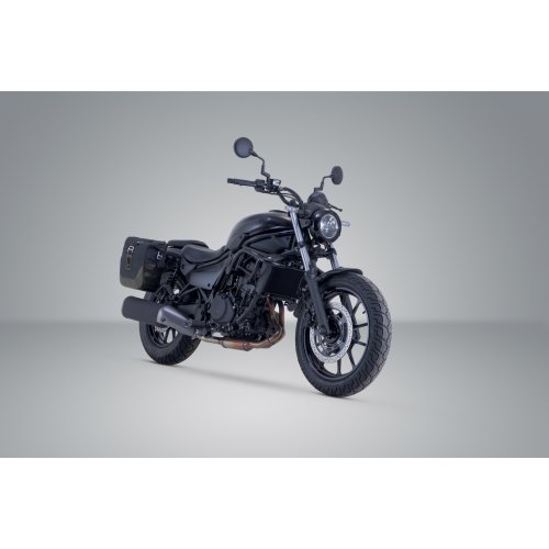 Legend Gear side bag system LC - Black Edition Kawasaki Eliminator 500 (23-).