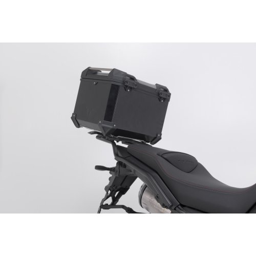 TRAX ADV top case system Black. Moto Guzzi V85 Strada (24-).