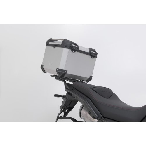TRAX ADV top case system Silver. Moto Guzzi V85 Strada (24-).