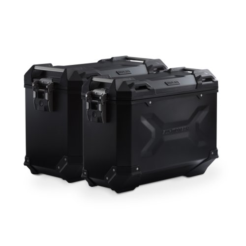 TRAX ADV aluminium case system Black. 37/45 l. Moto Guzzi V85 TT / Strada (24-).