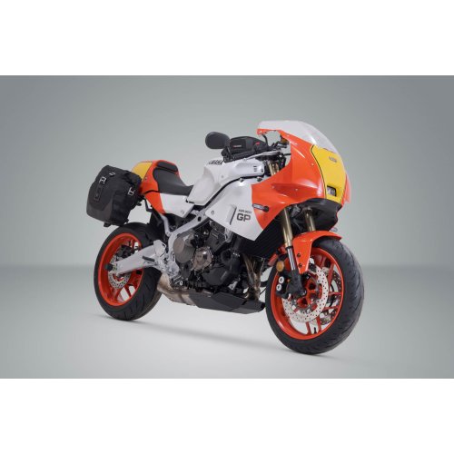 Legend Gear side bag system LC - Black Edition Yamaha XSR900 (21-) / GP (23-).