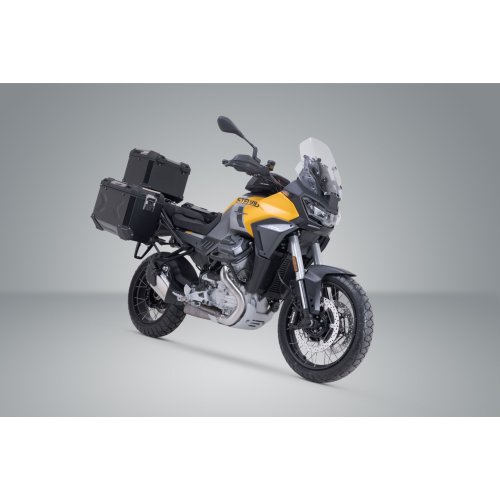 Adventure set TRAX ADV Black. Moto Guzzi Stelvio (23-).
