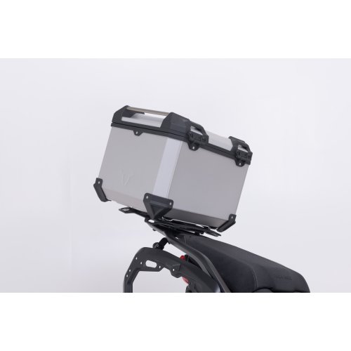 TRAX ADV top case system Silver. Moto Guzzi Stelvio (23-).