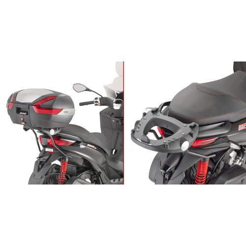 SR5600 special rack Piaggio MP3 Yourban 125-300 (11-18) včetně plotny M5 pro Monokey, nosnost 6 kg