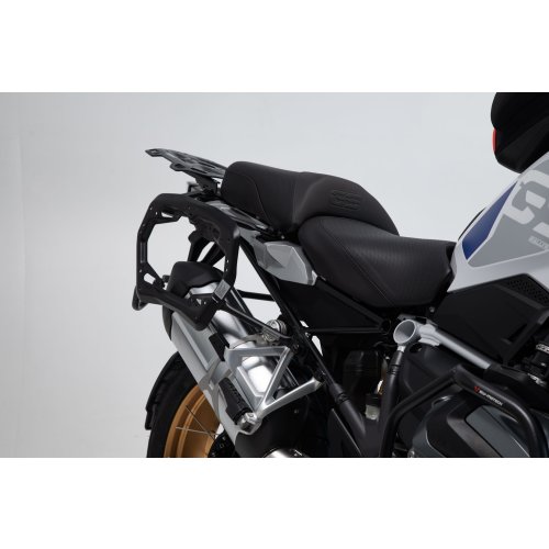 DUSC hard case system Black. 41/33L. BMW R 1200 GS, R 1250 GS.