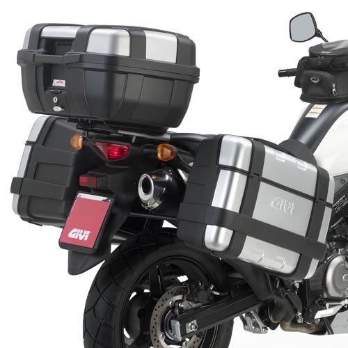 PL3101 trubkový nosič Suzuki DL 650 V-Strom L2-L6 (11-16) pro boční kufry Monokey