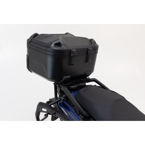 DUSC L top case system Black. 41 l. BMW R 1250 GS / Adv with rally seat.