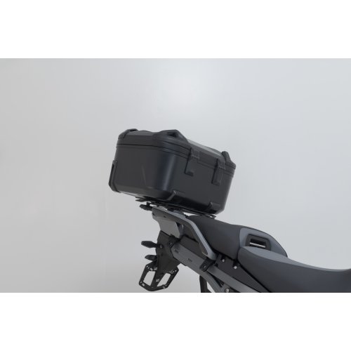 DUSC L top case system Black. 41 l. BMW R 1300 GS . BMW top case holder.