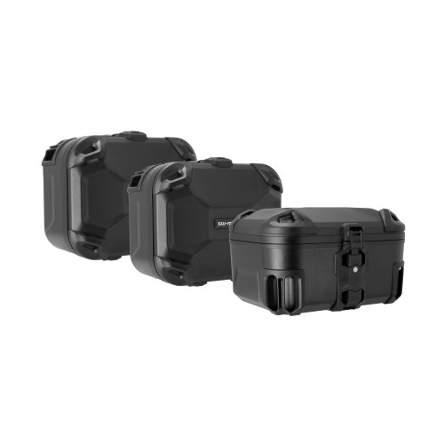 Adventure set DUSC Black. BMW R 1300 GS . BMW top case holder.