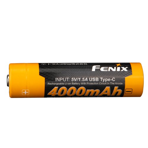 Dobíjecí USB-C baterie Fenix 18650 4000 mAh (Li-Ion)