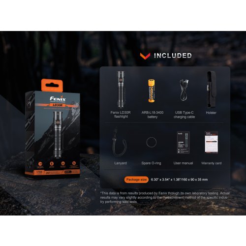 Nabíjecí LED svítilna Fenix LD30R