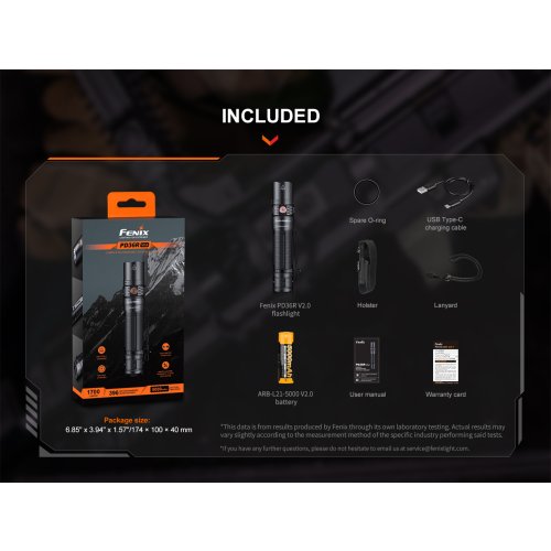 Nabíjecí svítilna Fenix PD36R V2.0