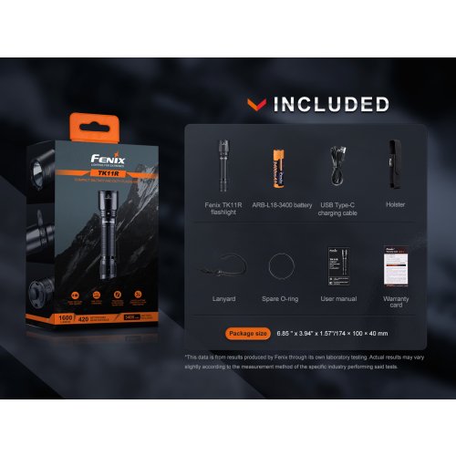 Nabíjecí LED svítilna Fenix TK11R