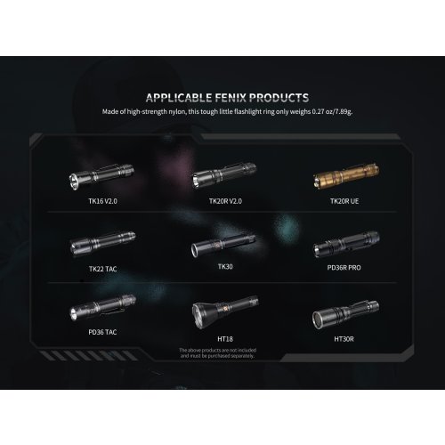 Taktický kroužek Fenix ALR-01 pro svítilny