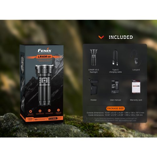 Nabíjecí LED svítilna Fenix LR40R V2.0