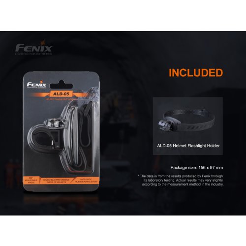 Popruh Fenix ALD-05 pro použití svítilny na přilbě