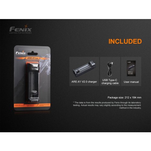 USB nabíječka Fenix ARE-X1 V2.0 (Li-ion)