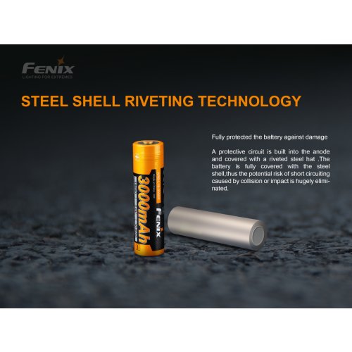 Vysokoproudová baterie Fenix 18650 3000 mAh (Li-ion)