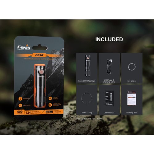 Nabíjecí baterka Fenix E09R