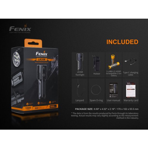 Nabíjecí LED svítilna Fenix LR35R