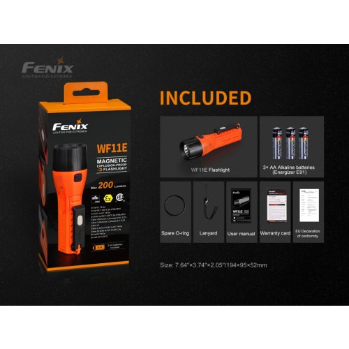 ATEX svítilna Fenix WF11E