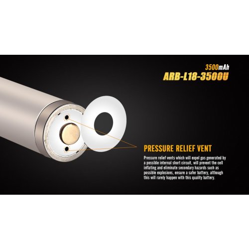 Dobíjecí USB baterie Fenix 18650 3500 mAh (Li-ion)