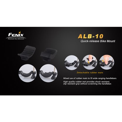 Držák Fenix ALB-10 pro svítilny na kolo