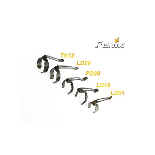 Náhradní spony pro svítilny Fenix - Fenix TK15