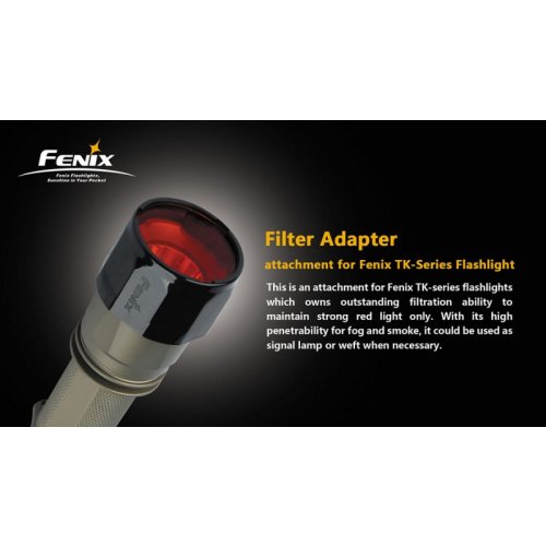 Červený filtr Fenix AOF-M