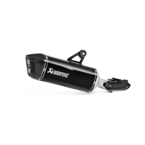 Akrapovic Slip On exhaust system Black. BMW R 1250 GS / Adv (18-).