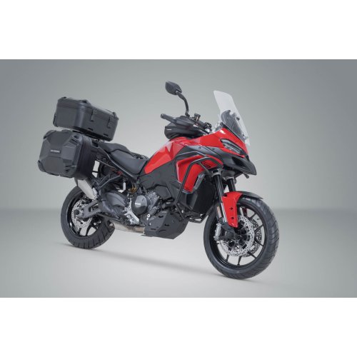 Adventure set DUSC with top case XL Black. Ducati Multistrada V2 / V2 S (24-).