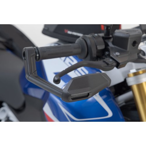 Lever guards with wind protection Black. BMW models.