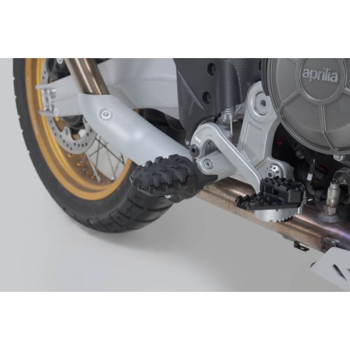 EVO footrest kit Black. Aprilia Tuareg 660 Rally (24-).