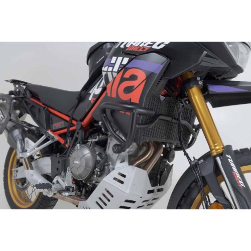 Crash bar Black. Aprilia Tuareg 660 (21-) / Rally (24-).
