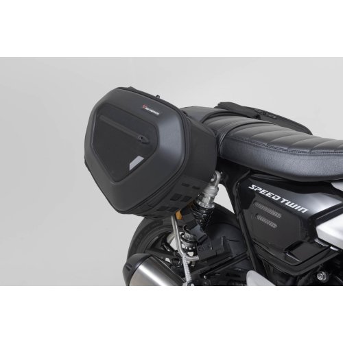 PRO BLAZE H saddlebag set Black. Triumph models.